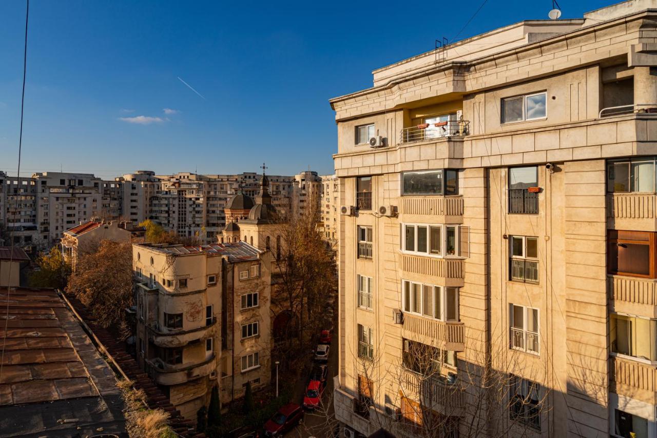 Golden View - Breathtaking Location In Bucharest Daire Dış mekan fotoğraf