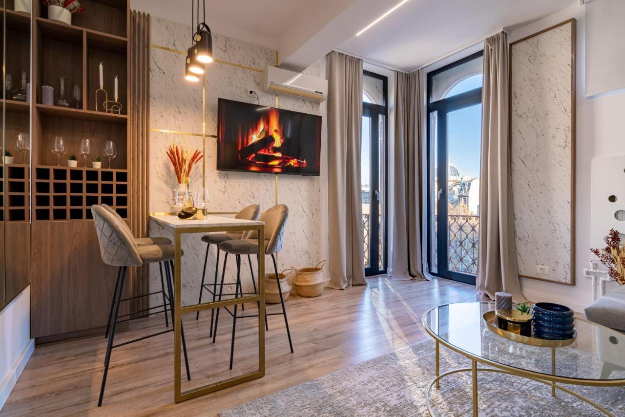 Golden View - Breathtaking Location In Bucharest Daire Dış mekan fotoğraf